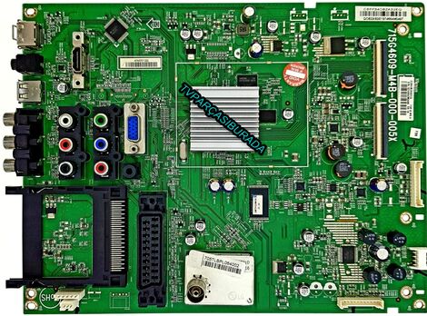 715G4609-M4B-000-005X, 705TLBPL064002, CBPFB4OBZAS2EQ, Philips 32PFL3506H/12, Main Board, LC320WUY-SCB1