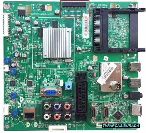 715G5155-M0B-003-005K , 705TQCPL005 , TQCCB02B1250000 , PHILIPS 32PFL3507H-12 , Main Board , LC320EXE-SDA1