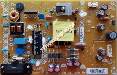 715G6550-P04-000-002M, PLTVEL241XAM4, P32000700, PHILIPS 32PFK4100/12, Power Board, Besleme, TPT315B5HVN05.A