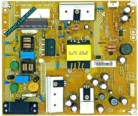 715G6934-P01-002-002H , PLTVEL271XAG7 , PHILIPS 32PFK5500/12 , Pawer Board , TPT315B5-EUJFF