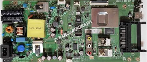 715G9040-C01-002-004T, XHCB0NB01102SX, 705TQHPL226, Philips 32PHS4112/12, Philips 32PHT4112, Main Board, Ana Kart, TPT315B5-AN10.S, TPV Display