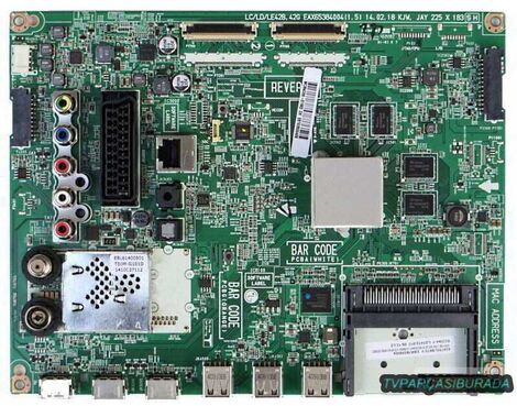 LG 42LB652V-ZA Main Board , EBT62800432 , EAX65384003 (1.2) , EAX65384003(1.2) , LC420DUH-FGA2