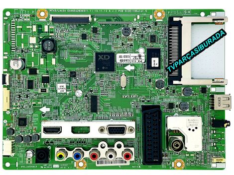 EAX65428303 (1.1), EBU62407936, LG 24MT45D, 22MT45D, Main Board, Ana Kart, LG Display, V236BJ1-LE1