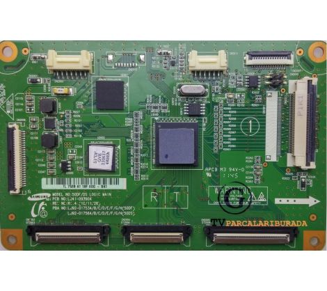 LJ41-09390A, LJ92-01756A, LJ92-01753A, 50DF-DS LOGIC MAİN, S50FH-YD07, SAMSUNG PS51D550C1, CTRL BOARD