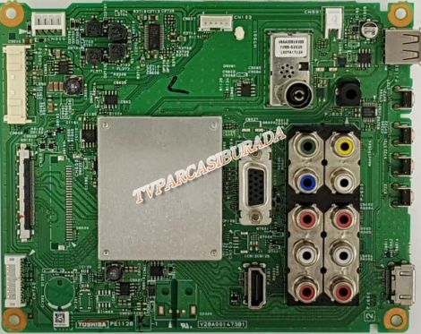 V28A001473B1, PE1128, PE1128 K, Toshiba 39P2300D, Main Board, Ana Kart, TL390FS31-0, VE39HJ1-P02