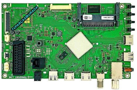 ZG7190R-7 , P8MMZZ , Grundıg 43 CLE 6645 AL , Main Board , T430HVN01.2 , 057043B32C